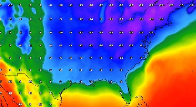 Dermesztő hideg köszönthet az USA-ra