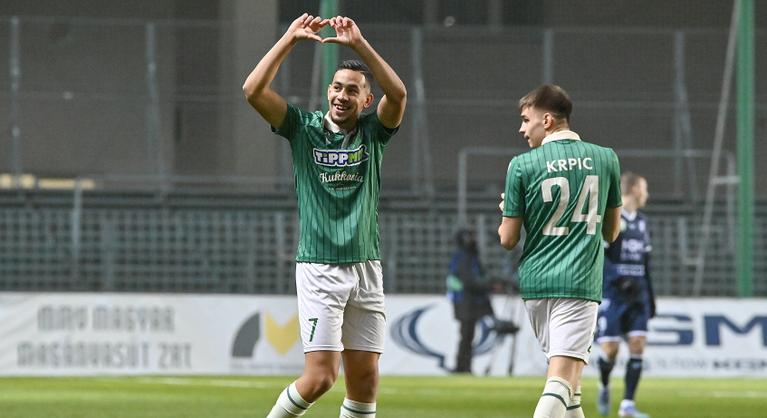 Kétgólos hátrányban volt az éllovas Győr, mégis megmentett egy pontot a Debrecen ellen