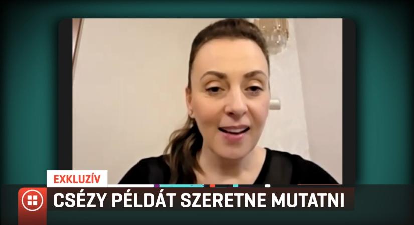 Csézy: Példát szeretnék mutatni - exkluzív interjú
