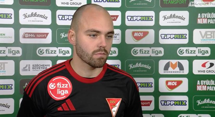 "Ez a meccs nem a mi kezünkből csúszott ki, hanem elvették tőlünk" - a Loki gólszerzője szerint egyvalaki miatt robbant ki a balhé