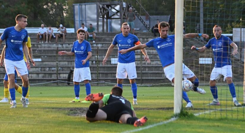 Hiába a jó kezdés és a kapufák, a második félidőben összeomlott a lellei védelem Nagykanizsán