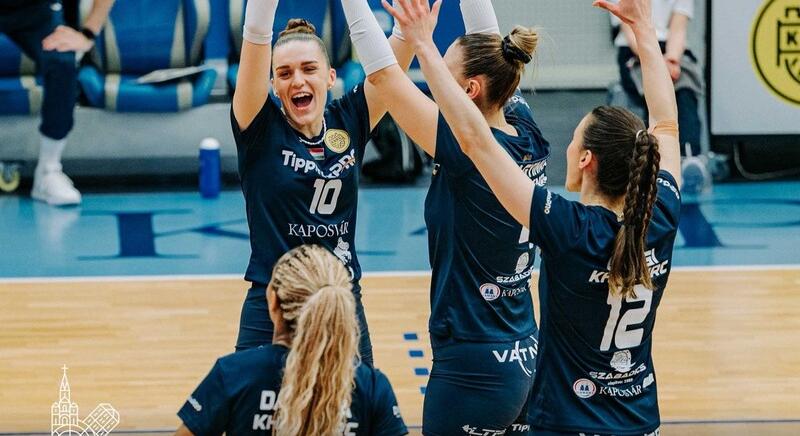 Újabb siker, győztek a röpis lányok