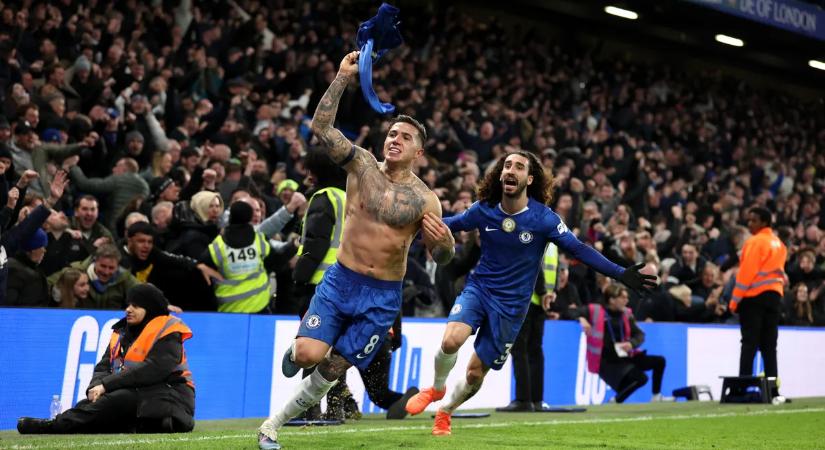 Kétgólos hátrányból fordított a Chelsea a városi derbi második félidejében