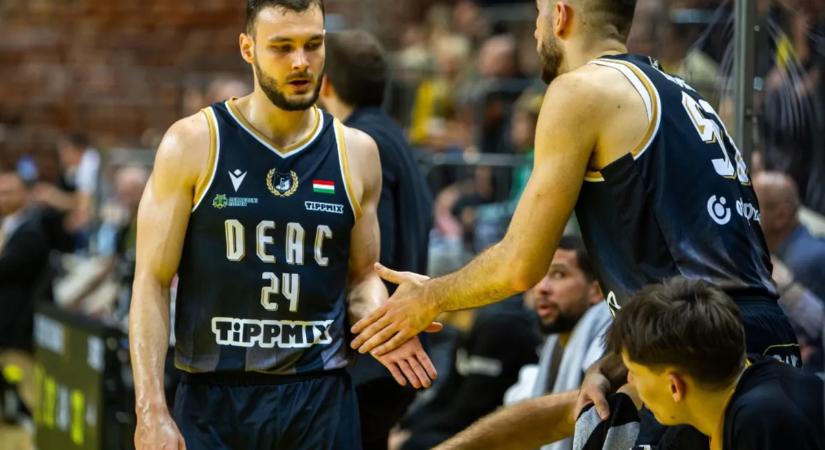 Hosszabbítás után verte meg a DEAC a Szombathelyt a férfi kosárlabda NB I-ben