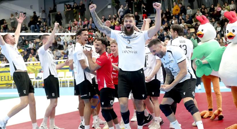 Férfi röpi Magyar Kupa: visszahódította a trófeát a Fino Kaposvár