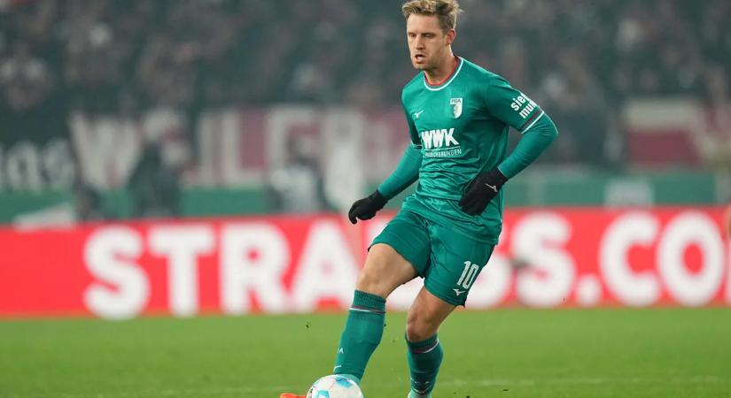 A mérkőzés szünetében bemutatták, Arne Maier immár az Újpest játékosa