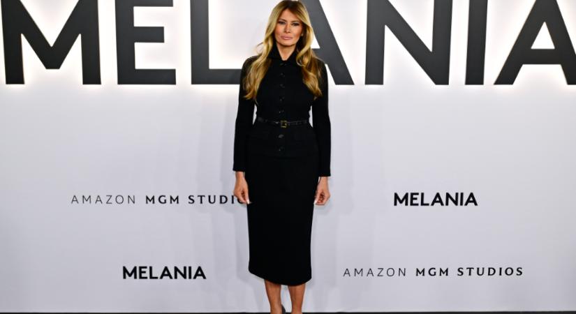 Az igazi ok, amiért Melania Trump feketében érkezett a dokuja premierjére