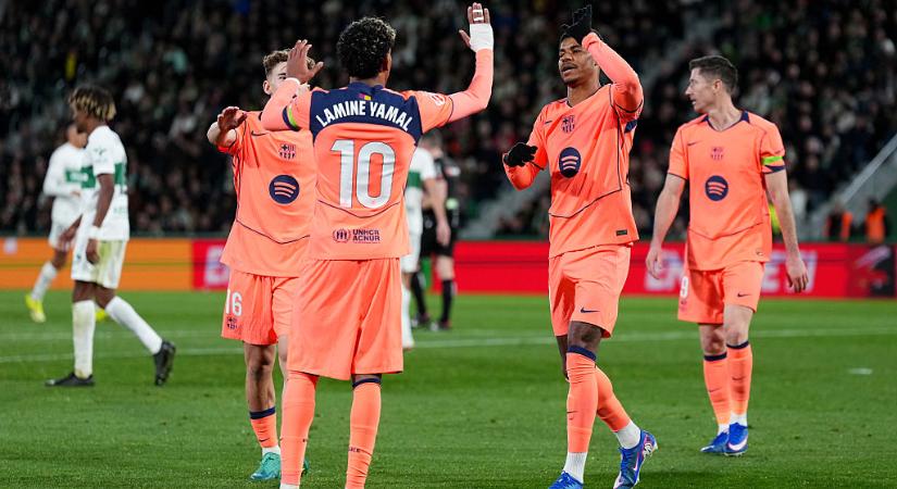 La Liga: nem hibázott a Barca! – videóval