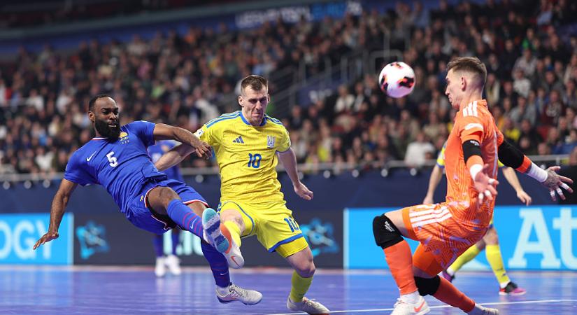 Futsal Eb: a franciák hosszabbításban ejtették ki az ukránokat