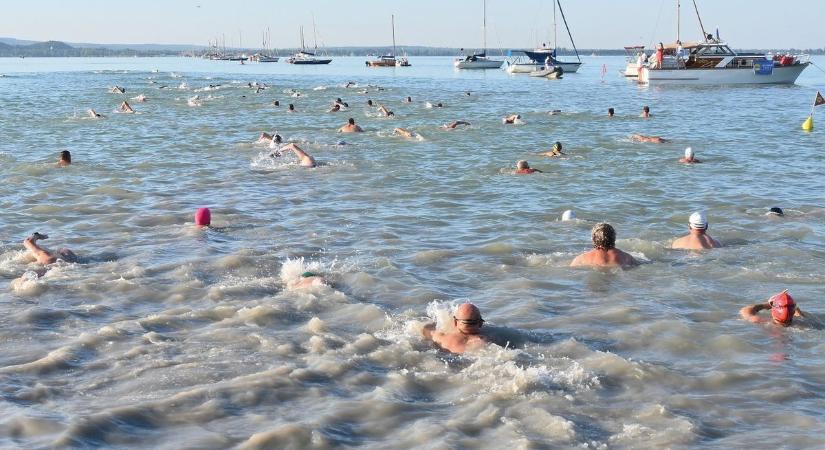 Hét esőnappal készülnek az idei Balaton-átúszás szervezői