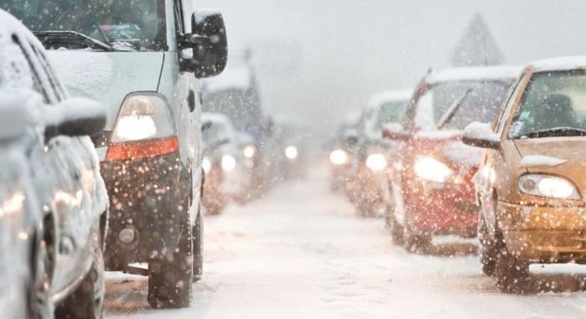 Hószállingózás várható vasárnap