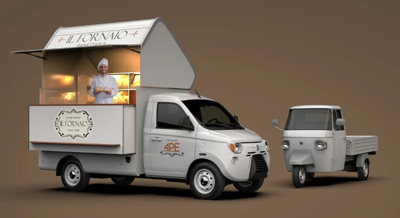 Újabb retró-teherautót készített a magyar formatervező