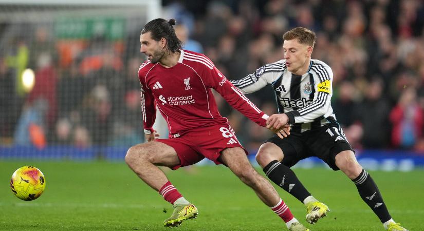 Remekeltek Szoboszlaiék, a Liverpool hátrányból fordítva verte a Newcastle-t