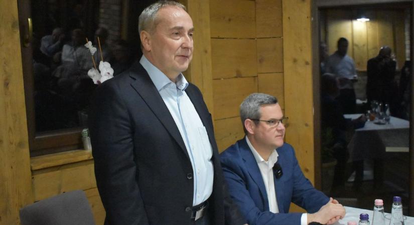 Takács Péter volt a Pápai Polgári Estek vendége