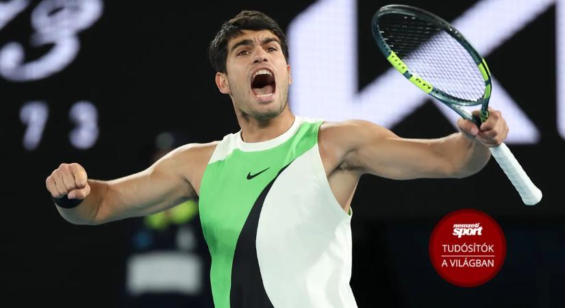 Djokovics egy szetten át bírta a csodateniszt, Alcaraz megcsinálta a karrier Grand Slamet!