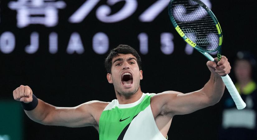 Australian Open – Alcaraz először bajnok és hétszeres Grand Slam-győztes