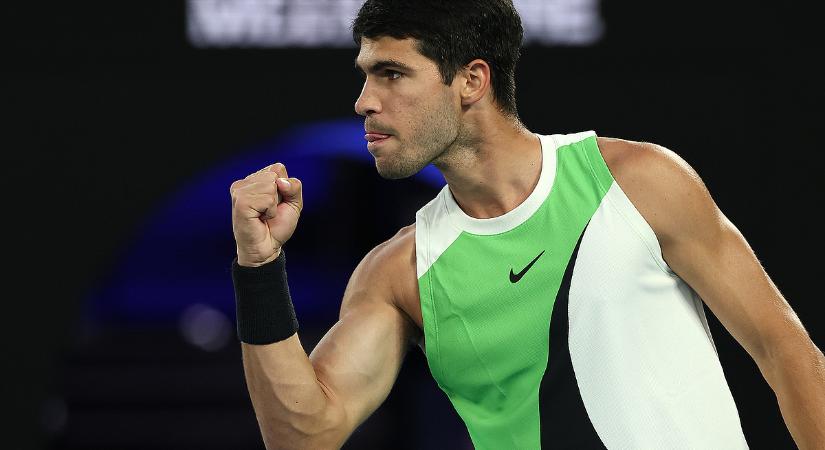 Óriásit kaszált hetedik Grand Slamjével Carlos Alcaraz