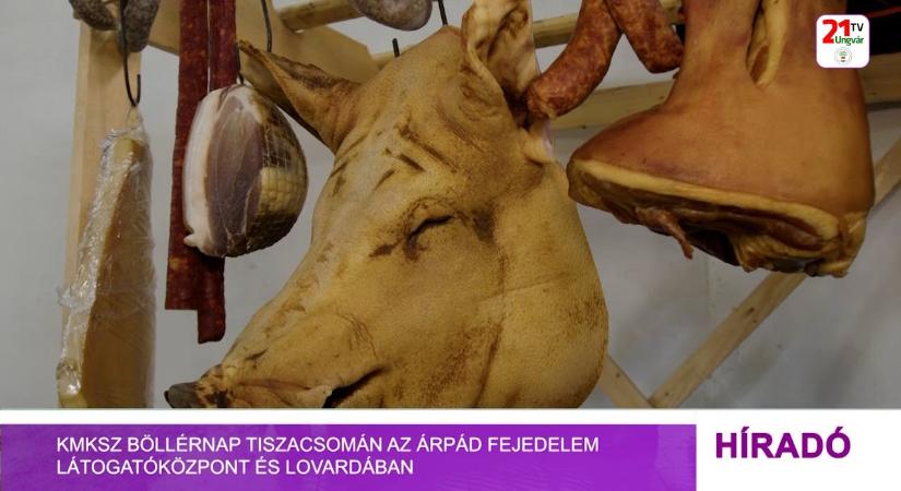 KMKSZ böllérnap Tiszacsomán az Árpád Fejedelem Látogatóközpont és Lovardában (videó)