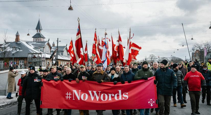 Dániában is a Trump-kormányzat agresszív politikája ellen tiltakoztak