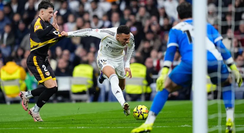 A Rayo nyerhetett volna, de megroppant a Real Madrid nyomásától