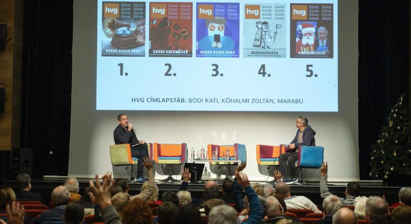 Játssz velünk, készíts HVG-címlapot Kőhalmi Zoltán csapatával a szerkesztőségünkben!