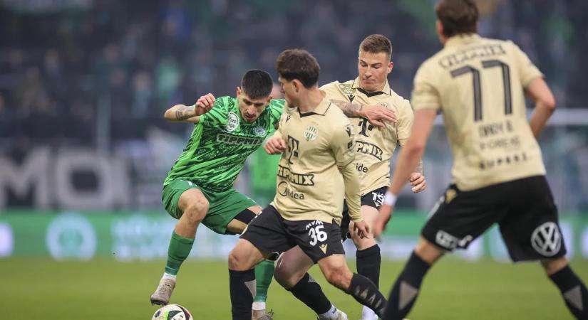 Óriási csatát hozott a Paks és a Fradi rangadója