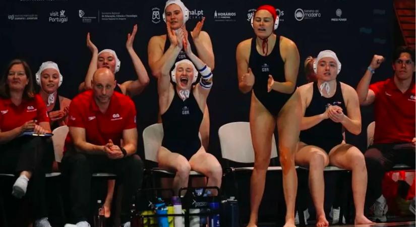 Az alsó ágon a szerbek és a britek nyerték a csoportot a női vízilabda Eb-n