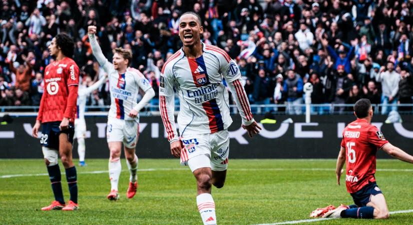 A Lille legyőzésével őrzi idei veretlenségét a Lyon