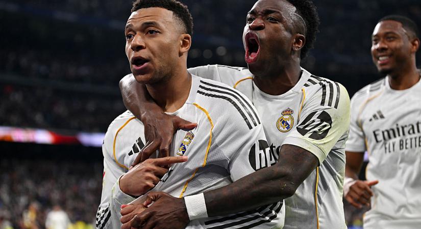 La Liga: Mbappé büntetőjével nyert a Real Madrid! – videóval