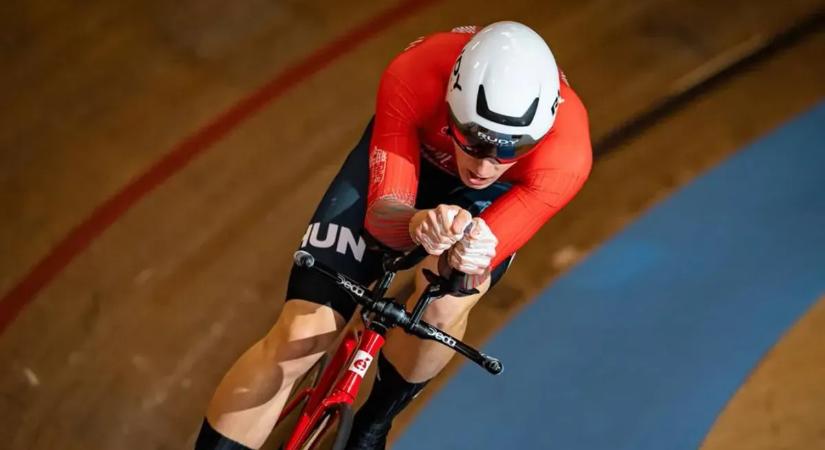 Drijver Bertold 12. a kieséses versenyben a pályakerékpáros Eb-n