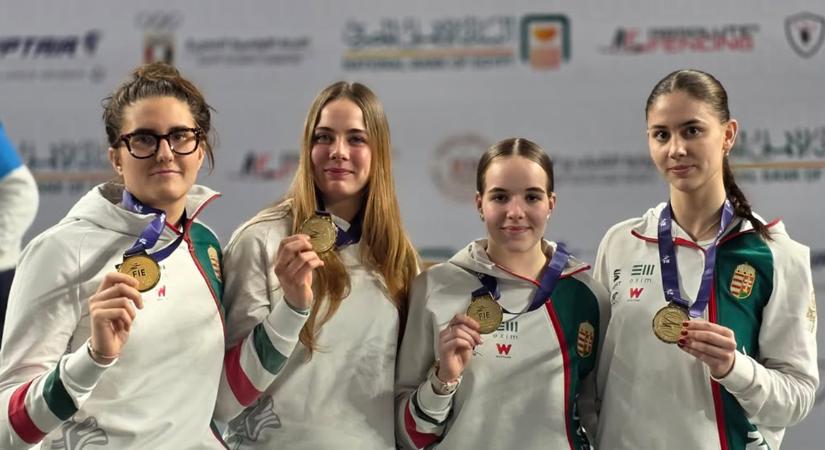 Remekelt Kairóban a fiatal debreceni párbajtőröző