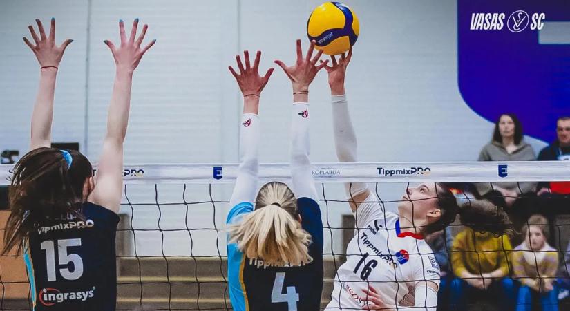 Öt játszmában nyert a MÁV Előre a női röplabda Extraligában