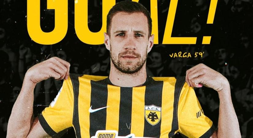 Varga Barnabás rangadón szerezte első gólját, de a 106. percben elúszott a győzelem