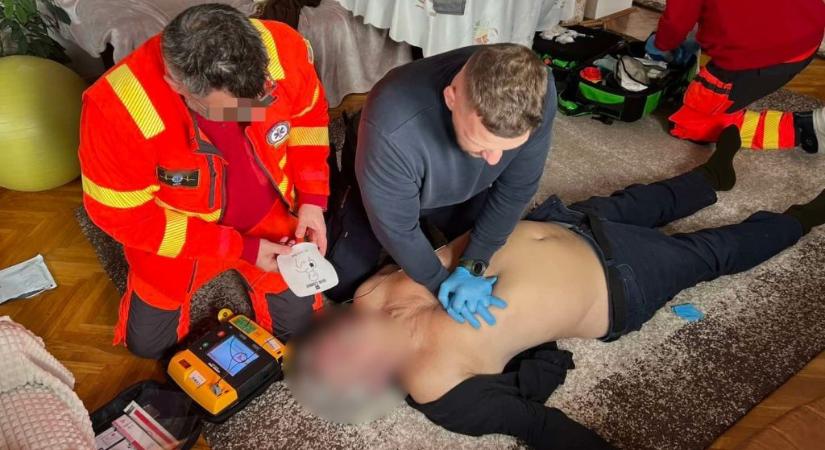 Infarktust kapott egy gödrei nyugdíjas, miután betörővel találkozott az udvarán