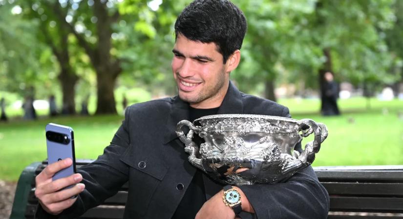 Micsoda? Elképesztő dologra készül Carlos Alcaraz az Australian Open megnyerése után