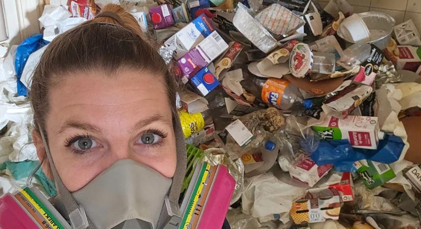 Kínzó fájdalmak, szeméttenger: extrém takarító mentette meg a nyugdíjast – videó