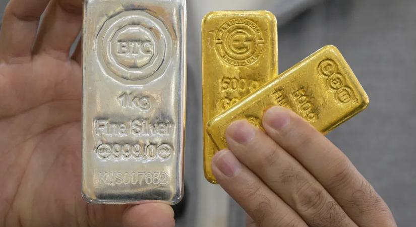 Folytatódik a történelmi zuhanás az arany és az ezüst piacán