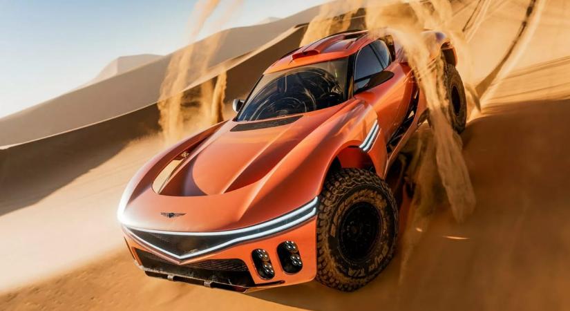 Nem a fogyasztása, a V8-as motorja 6,7 literes a Hyundai őrült újdonságának