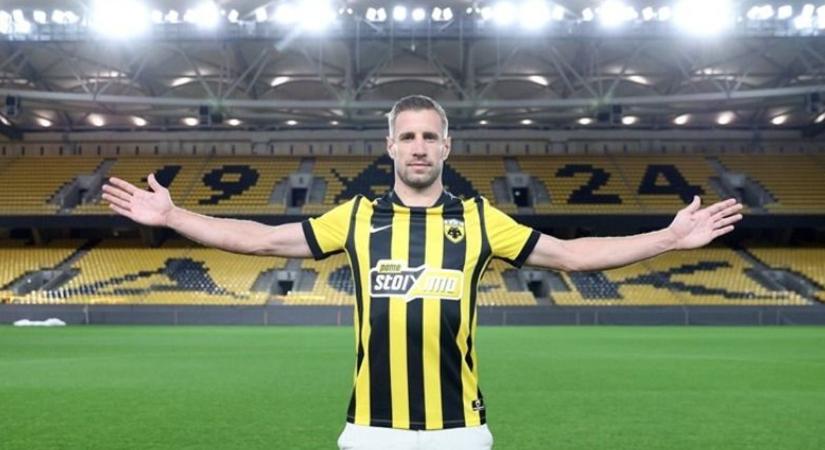 AEK Athén: drámai rangadón szerezte meg első gólját Varga Barnabás Görögországban - videó