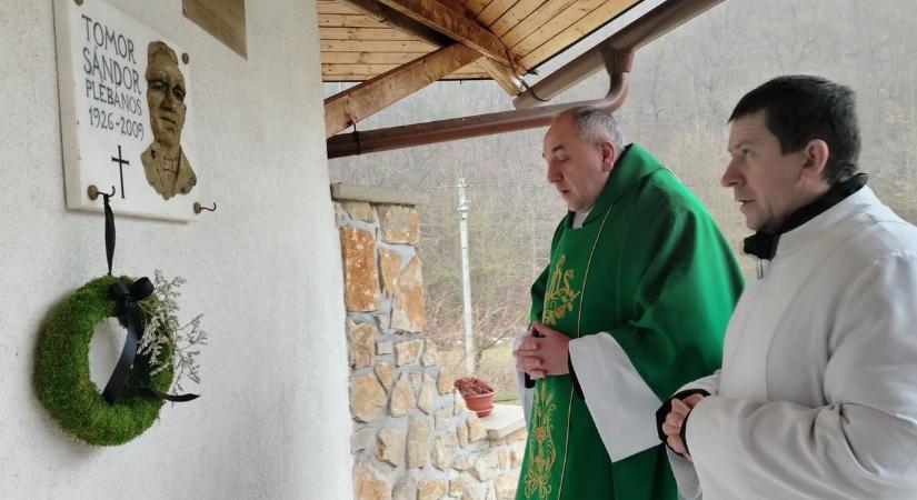 A templomépítő plébánosra emlékeztek