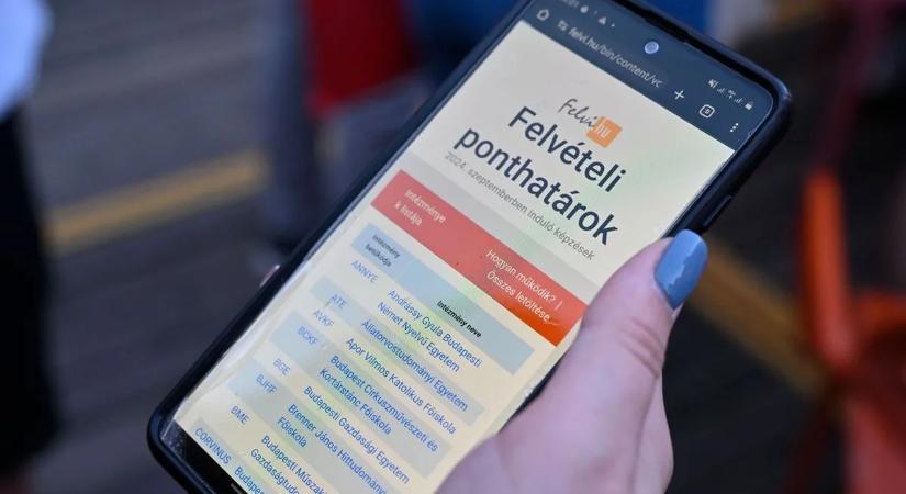 Változások a felsőoktatási felvételin - erre kell figyelni
