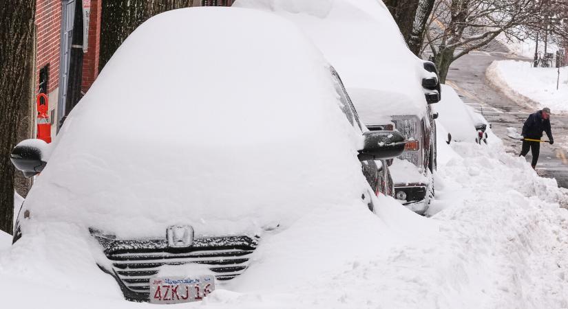 Az Egyesült Államok keleti részének számos pontján megdőlt a hidegrekord egy újabb téli viharban