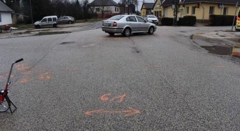 Biciklist gázoltak Dunaföldváron