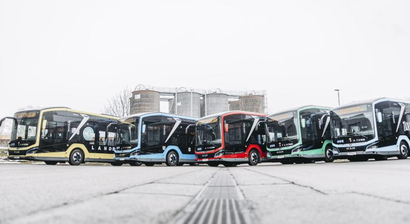 Több tucat új elektromos busz állt szolgálatba Ausztriában