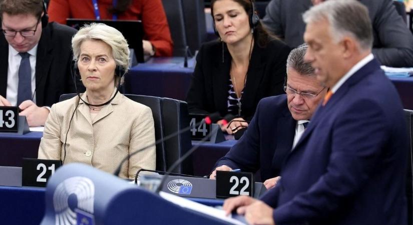 Darabokra hullhat az Európai Unió: Magyarországot emlegetve osztották ki Von der Leyent
