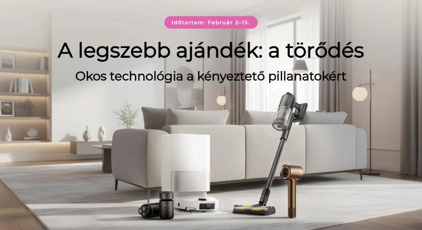 A legszebb ajándék: a törődés! Okos technológia a kényeztető pillanatokért.