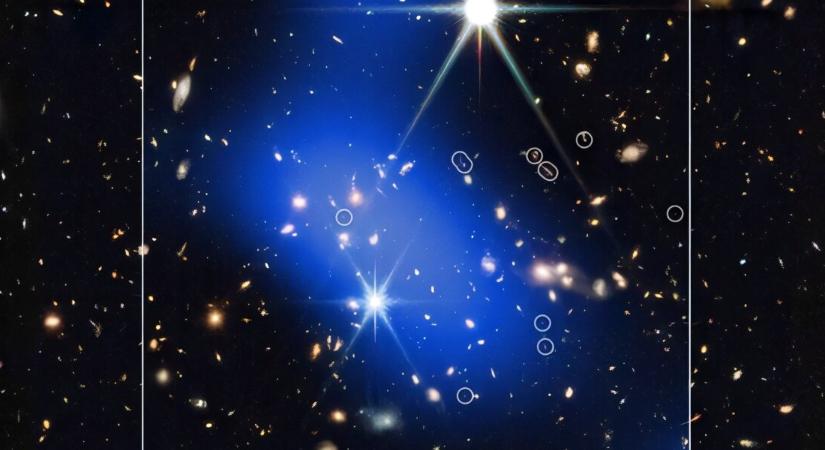 Egyedülálló betekintést enged az univerzum fejlődésébe a valaha megfigyelt legősibb galaxishalmaz