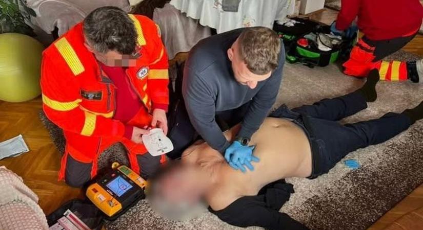 Életmentés a dunántúli faluban: infarktust kapott a nyugdíjas, miután meglátta a betörőt az udvarán