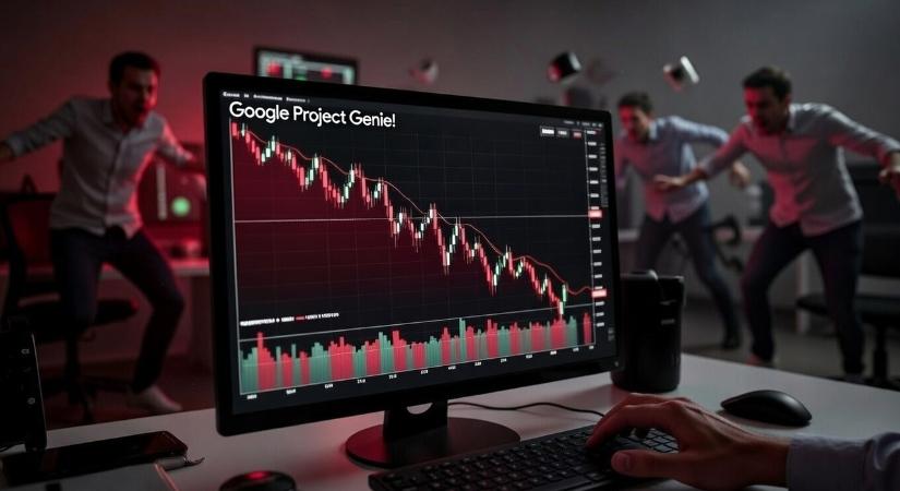 A Google MI-je övön alul találta el a videojátékipar több szereplőjét, a Project Genie miatt zuhanni kezdtek az árfolyamok