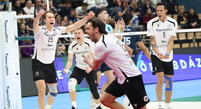 A Fino Kaposvár nyerte a röplabda MOL Magyar Kupát